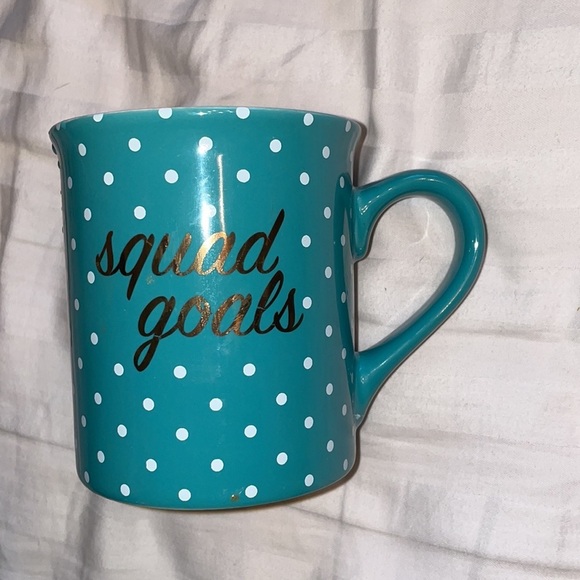 Teal Squad Goals mug - Picture 2 of 3